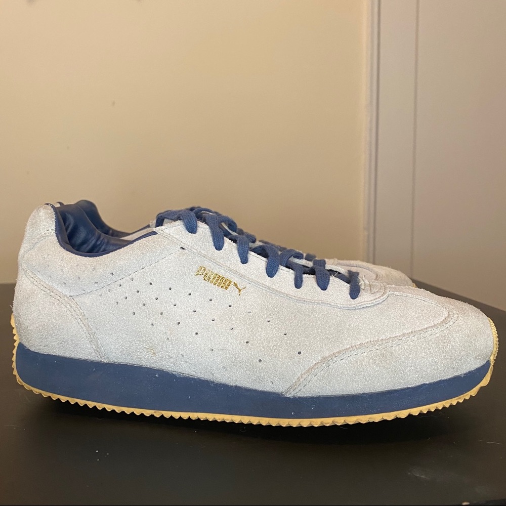 Retro Suede Trainers - Picture 4 of 8